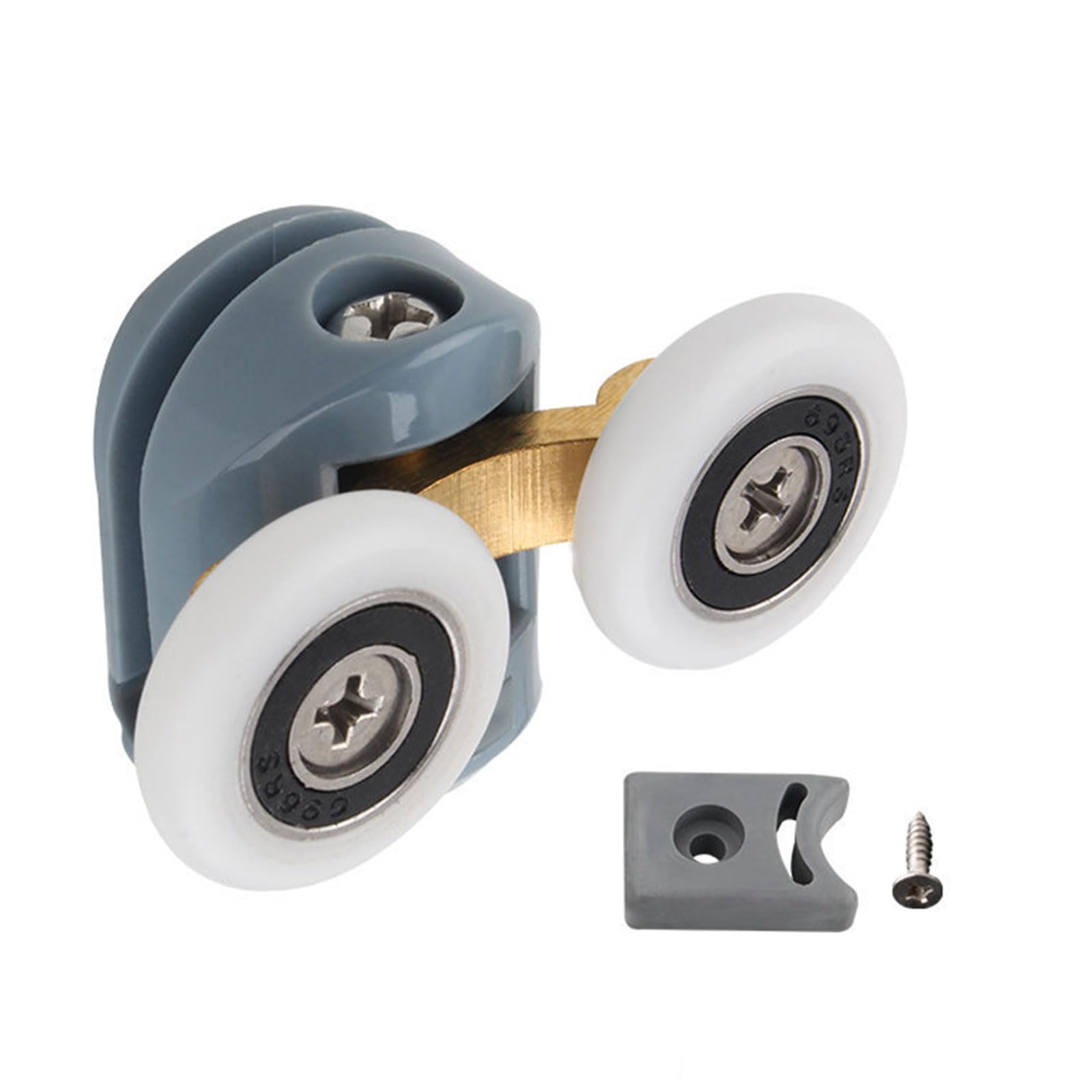 Shower Door Sliding Glass Door Pulleys Replacement Bearing Rollers Runner Shower Room Cabins Swinging Pulley Sliding Pulleys Glass Bearing Rollers