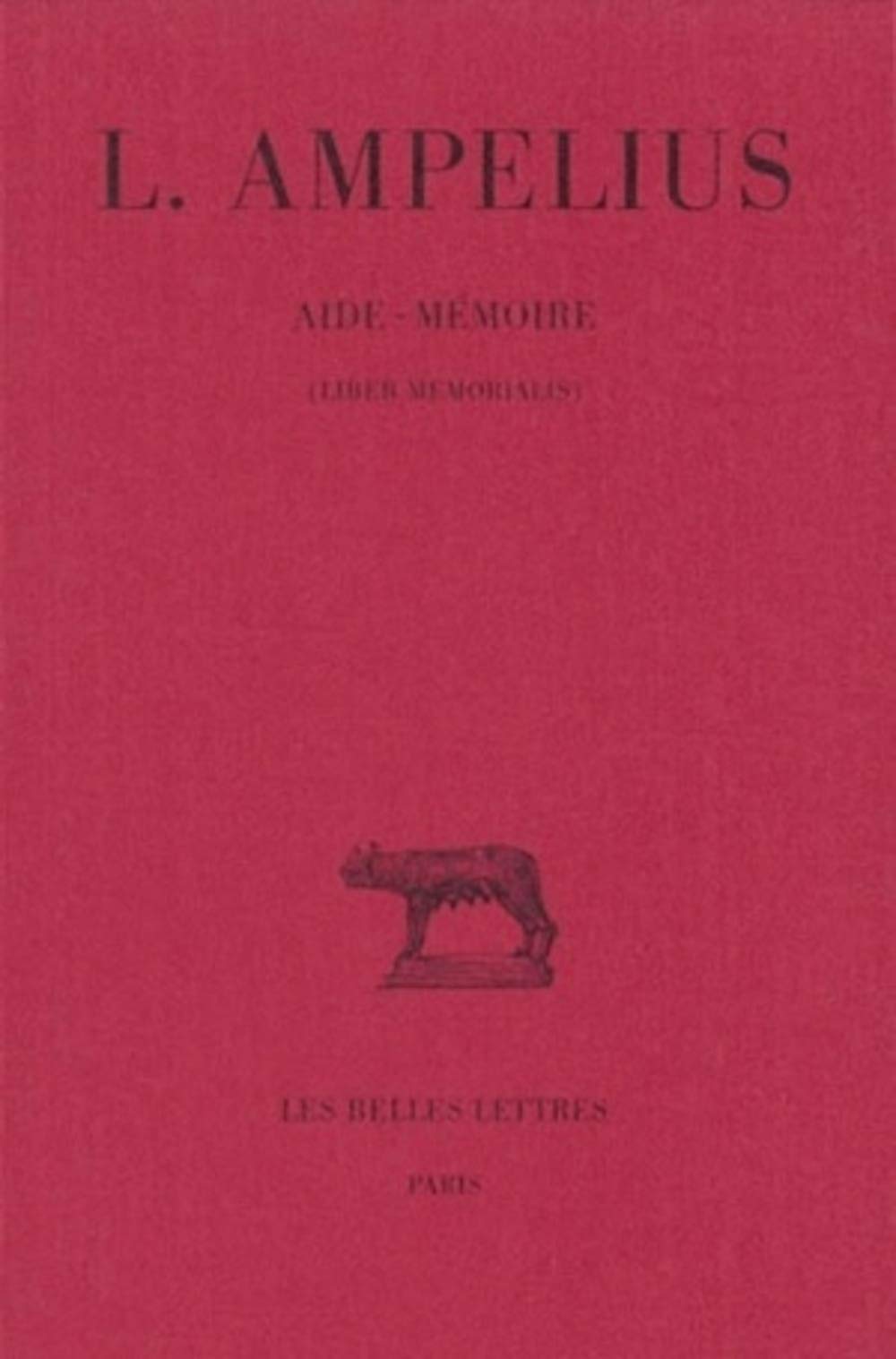 Aide-mémoire (liber memorialis)