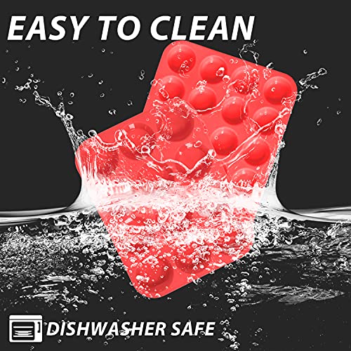 Anaeat Silicone Muffin Pan Set - Regular 12 Cups & Mini 24 Cups Cupcake Baking Molds With Flexible & Non-Sticky, Just Pop Out For Making Muffin Cakes, Cupcake, Chocolate,Tart And Desserts (2 Pack) #TOP6