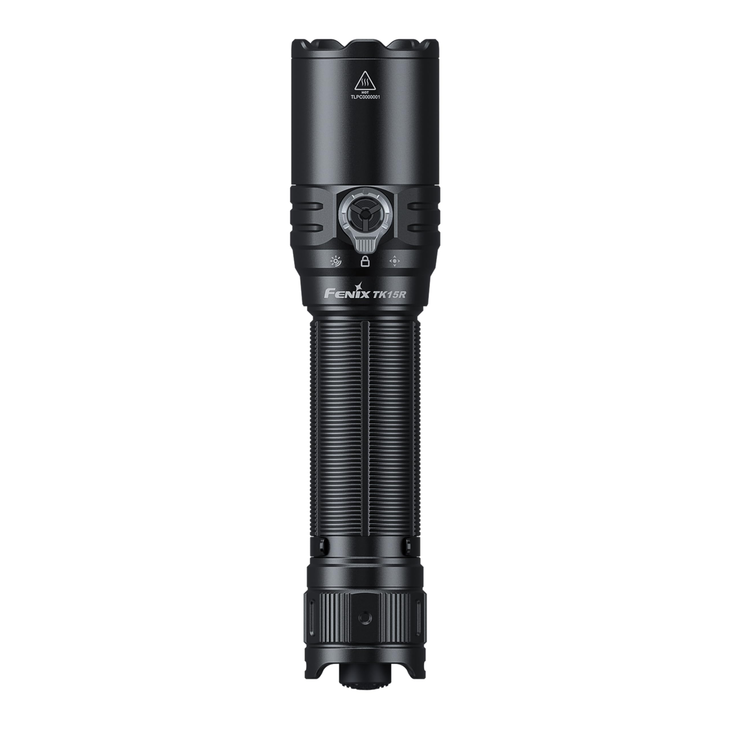 Fenix TK15R - Torcia ricaricabile di sicurezza/esterna con controllo della luce adattivo Iris-X, 3200 lumen, 490 m, 68 ore massime, controllo della luce con regolazione automatica, selettore funzione