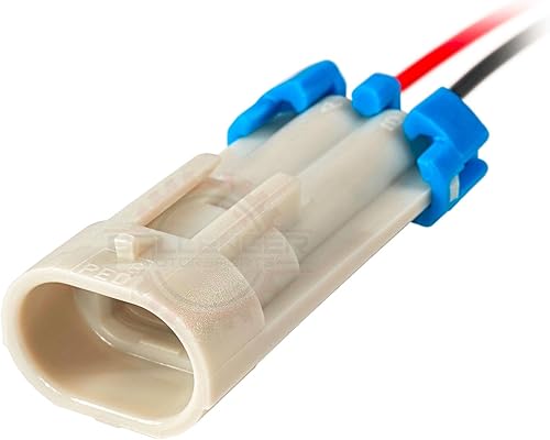 Ballenger Motorsports - Compatible con GM DelphiPackard - Conector de receptáculo Metripack 150 de 2 vías - Gris