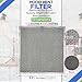 Stove Hood Vent Filter 11.6” x 11.2” BPQTF S99010317 Compatible with Broan Range Hood Filter Replacement for Ductless Overhead - Metal Mesh Filters Grease and Carbon Freshens Kitchen Oven Air (1-Pk)