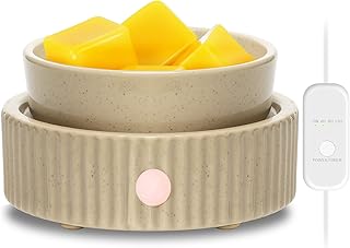 Wax Ceramic Wax Melt Warmer with Timer