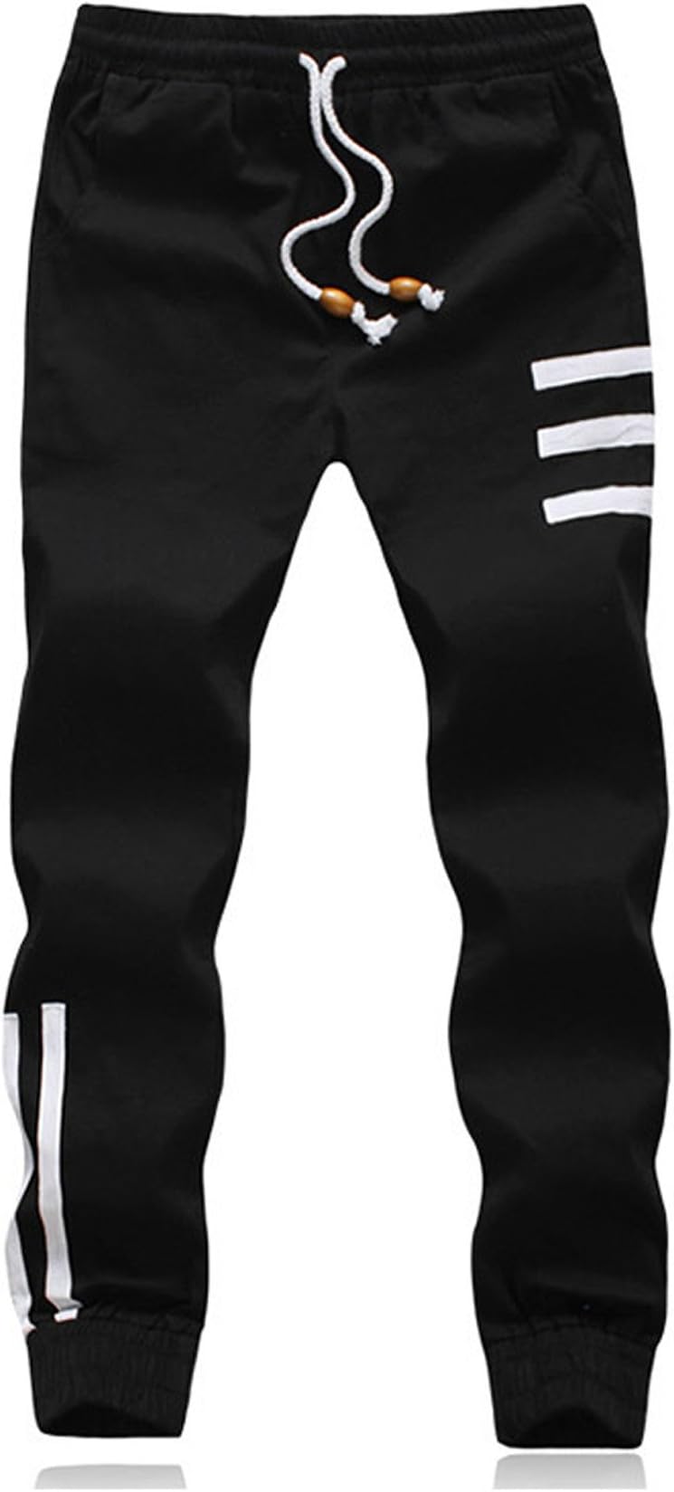 Miaokalin Men's Casual Pencial Trousers Plus Fertilizer Plus Size Harem Pants (XL, Black1)