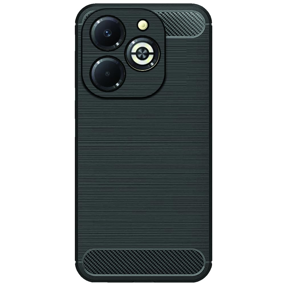 Pinaaki Enterprises Back Cover Case for Infinix Smart 8 Plus/Infinix Smart 8 Plus Back Cover (Carbon Fibre Rugged Armour Black Colour) (B0CXY7RS8K) Amazon Price History, Amazon Price Tracker