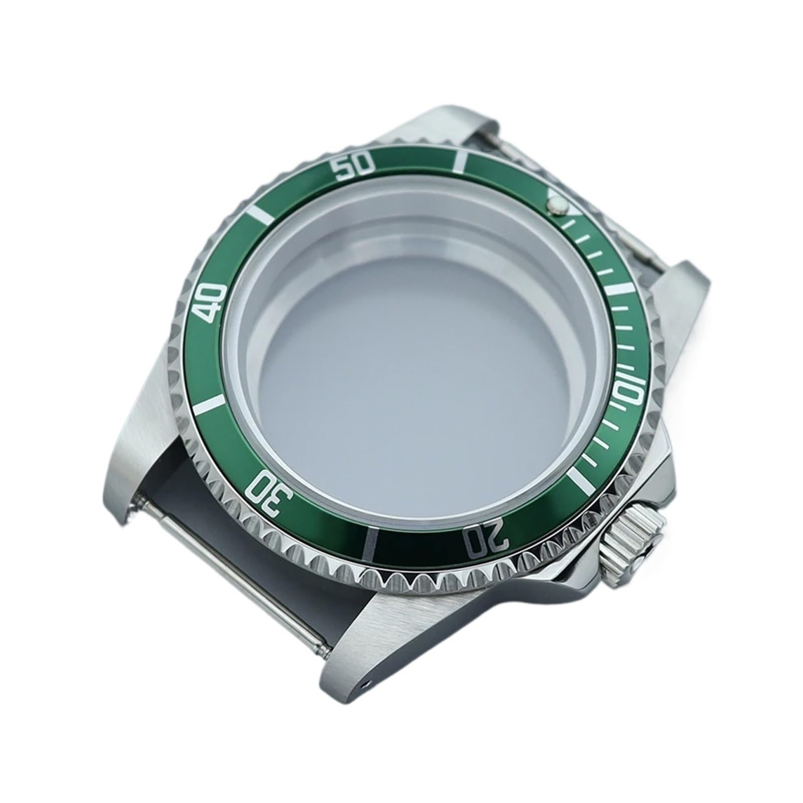 38 mm Uhrengehäuse, unidirektional, 120 Klicks, Lünette, Saphirglas, kompatibel mit NH36, NH34/38, 4R36 Uhrwerk