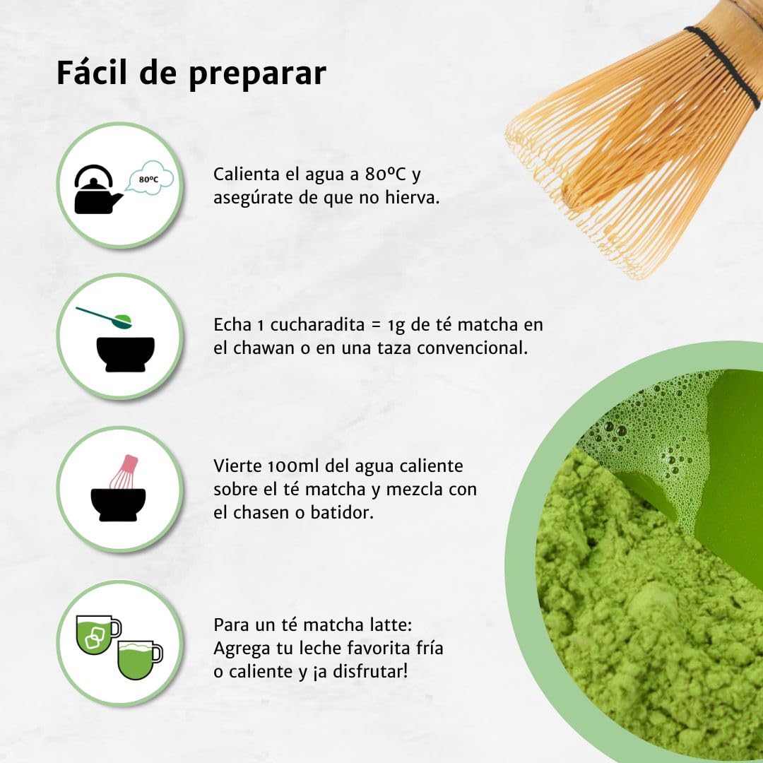 Matchaflix | Glow Matcha Colágeno | Té Matcha + Colágeno Marino + Ácido Hialurónico | Belleza, Energía y Bienestar | 240g | Sabor Frutos Rojos
