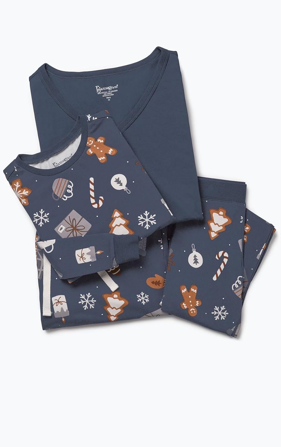 PajamaGram Family Pajamas Matching Sets - Family PJs, Red & Blue Plaid - Image 3