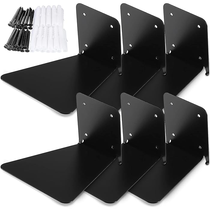 Buy Floating Bookshelf Iron Floating Shelves Invisible Wall Mounted