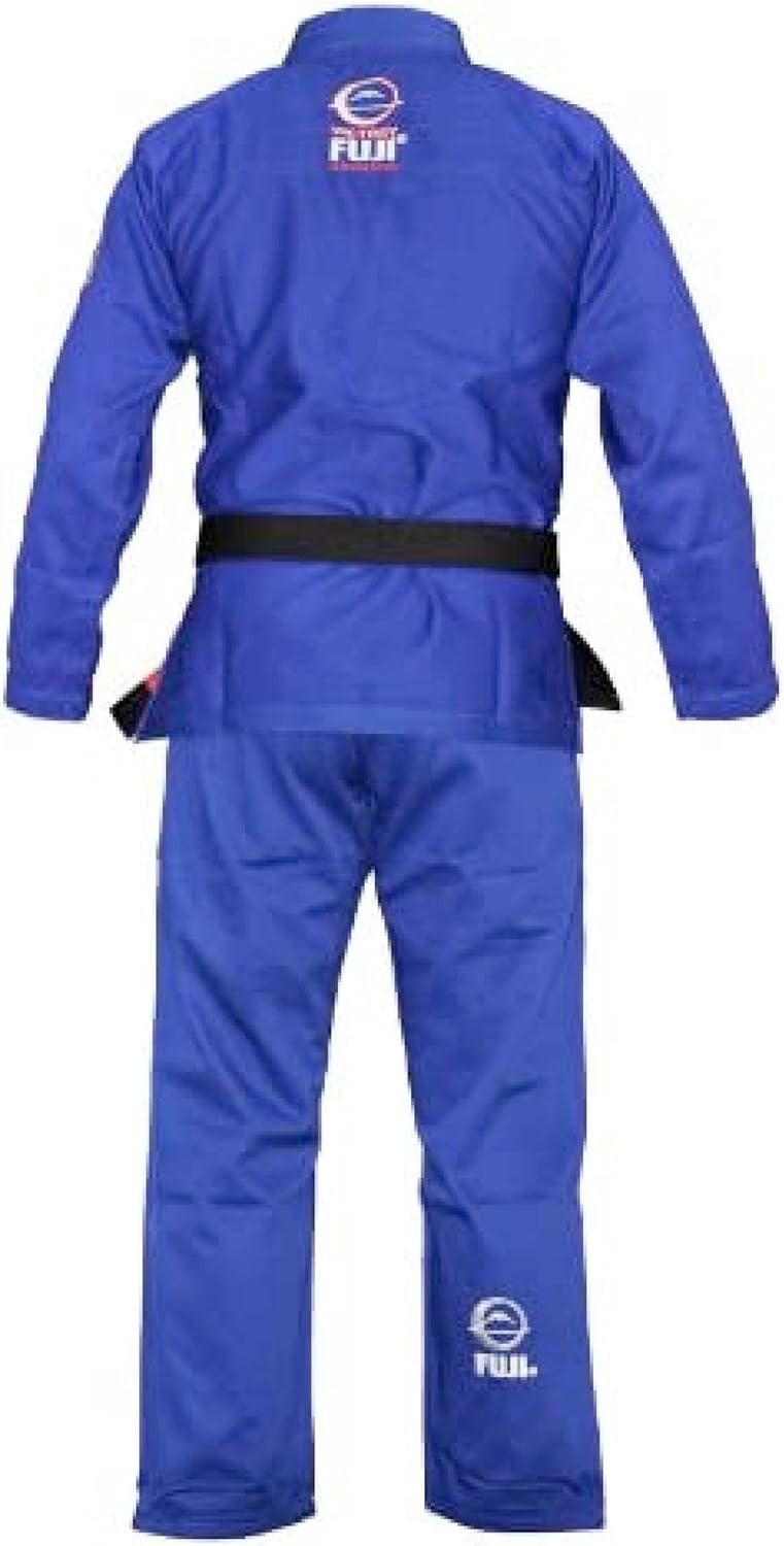 FUJI Lightweight Brazilian Style Jiu Jitsu Uniform, BJJ Uniform with Pearl Weave Fabric Jacket and Bungee Drawstrings - Image 4