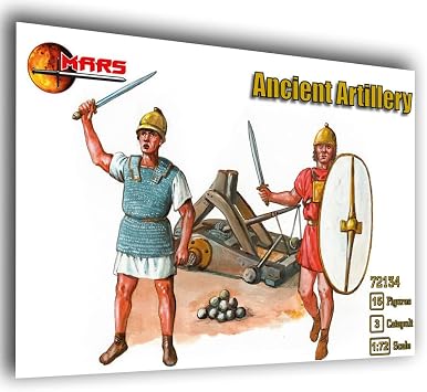 Mars Figures 72134-1/72 - Ancient Artillery 15 Figures + 3 Catapult