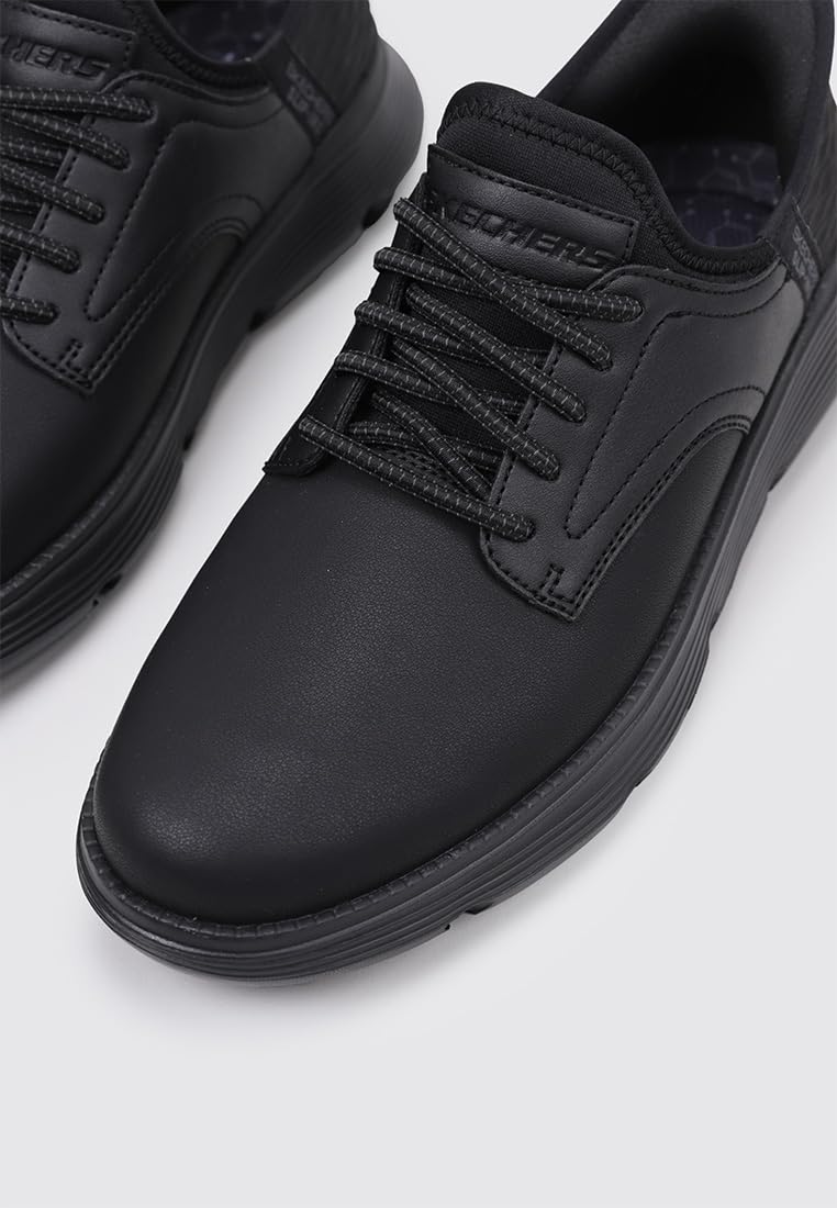 Skechers Garza Gervin MocassinHomme | Décontracté, slipins, mousse à mémoire de forme refroidie à l'air, tapis Goga, coupe classique