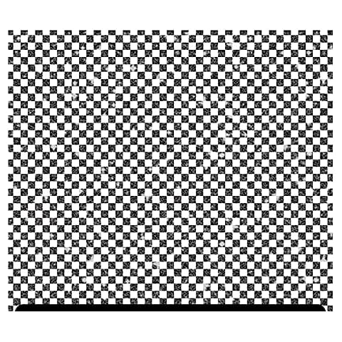 Black and White Patterned Glitter HTV (13.33" x 12") - B&W Checkerboard Cover
