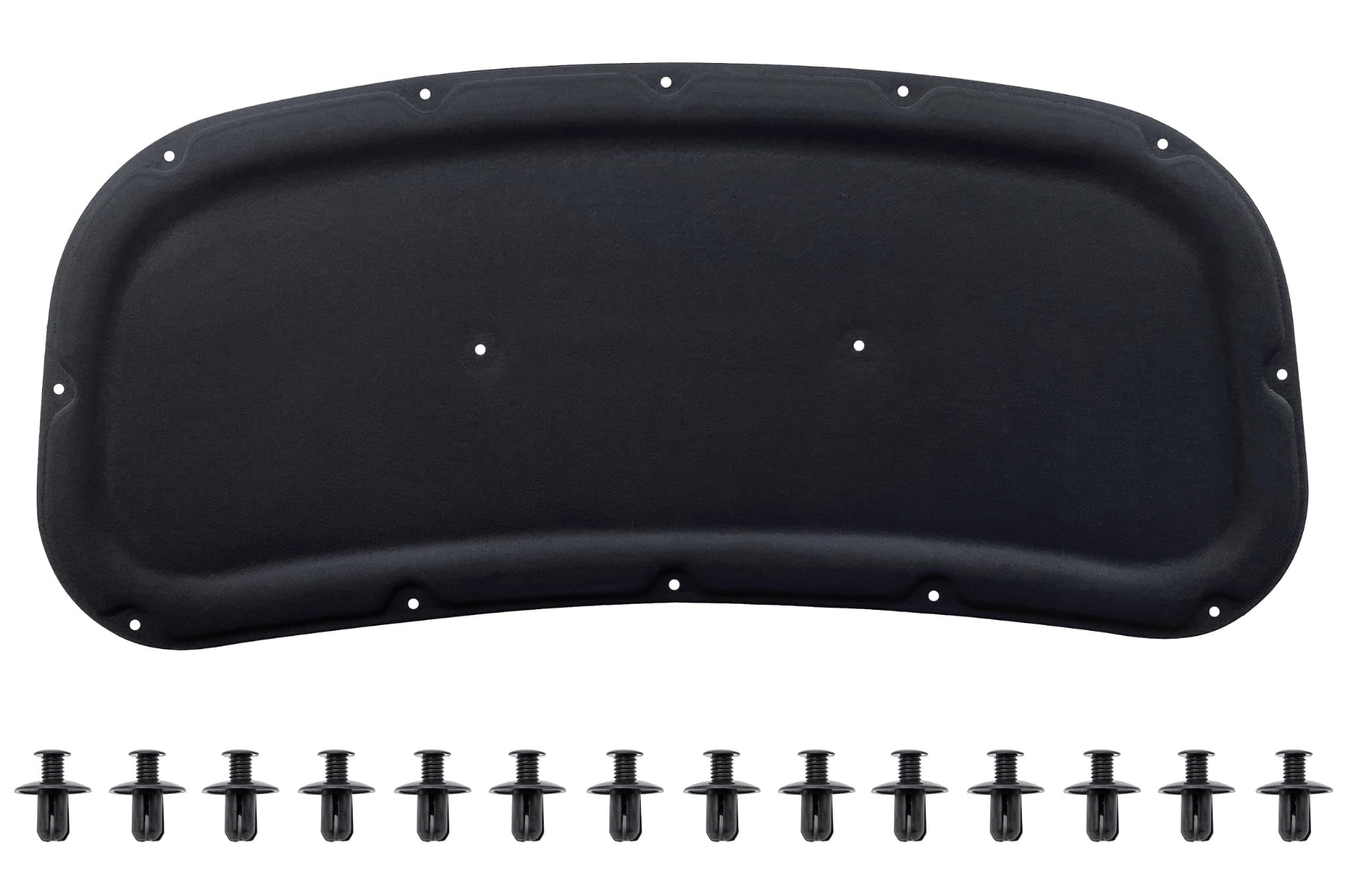 GEPCO Dämmmatte Motorhaube Motorhaubendämmung Motorraumdämmung + Clips kompatibel mit HYUNDAI I30 III WAGON, HYUNDAI I30 III FASTBACK, HYUNDAI I30 III N, HYUNDAI I30 III HATCHBACK 2017-2024 81125G4000