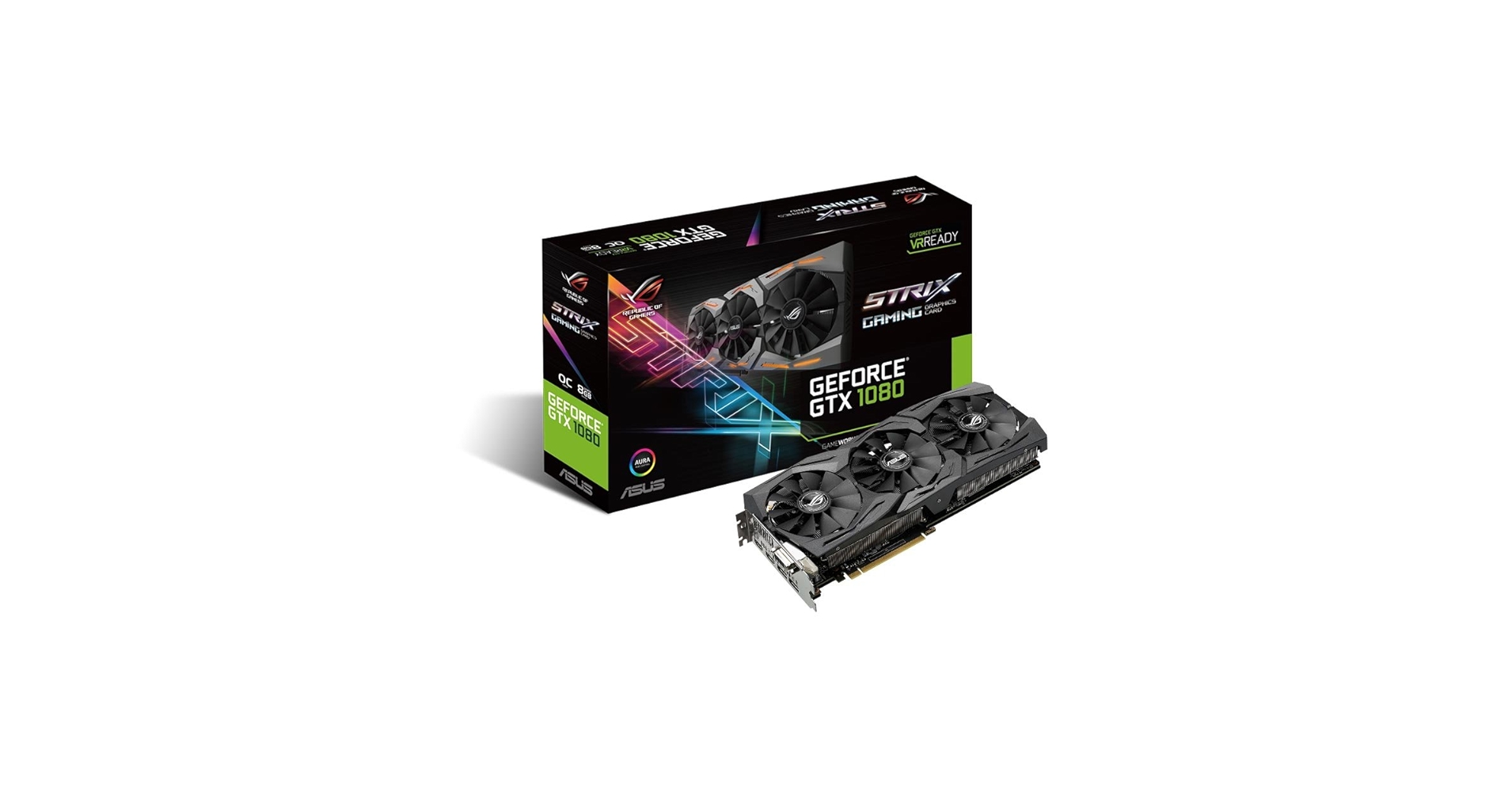 ASUS - bigboos1102さん専用 STRIX-GTX1080-A8G-GAMING Amazon.com: ASUS GeForce GTX 1080 8GB ROG Strix Graphics