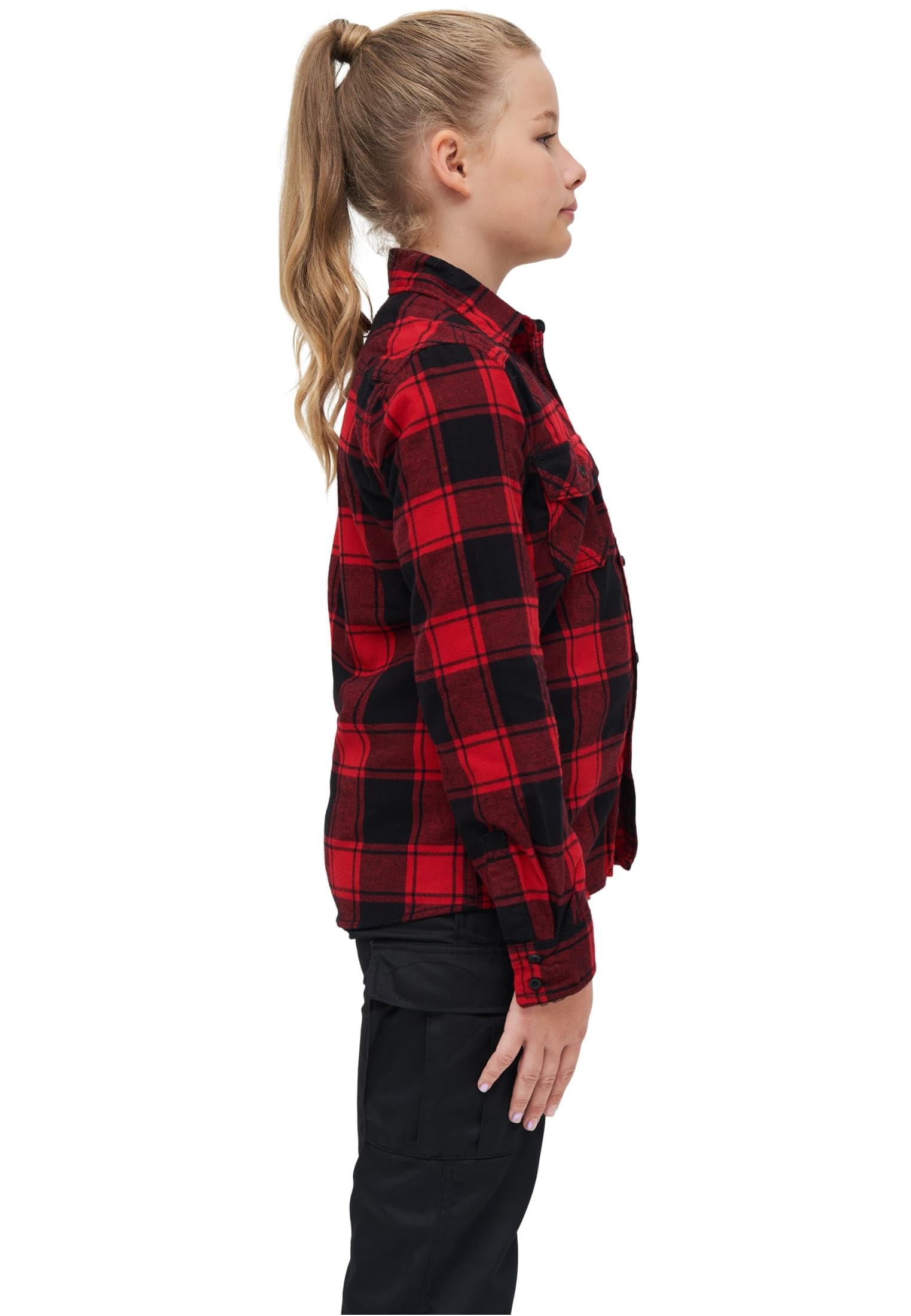 Brandit Checkshirt Kids, Holzfällerhemd, Größen 122 bis 176