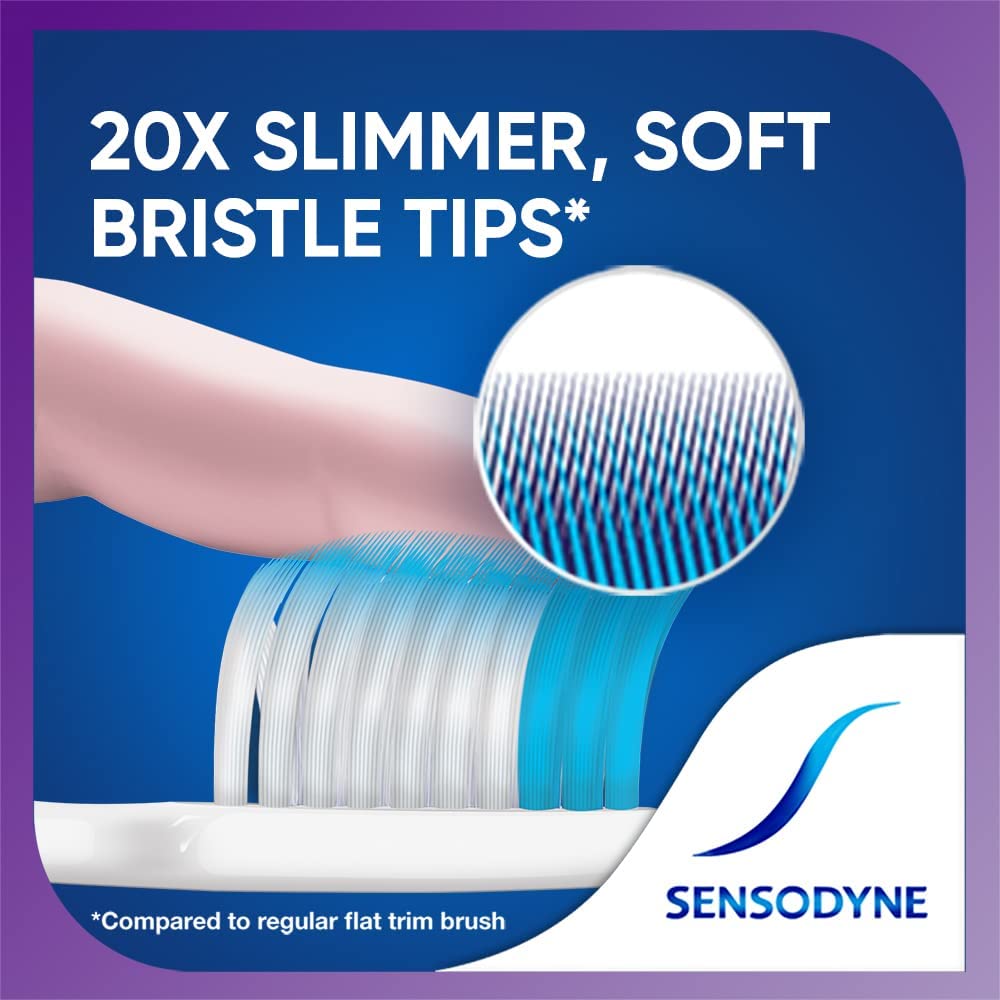 Sensodyne Expert Toothbrush | 20X Slimmer Bristles for Expert Cleaning | Pack of 1 Tooth Brush | Dentist Recommended Brand product image 2