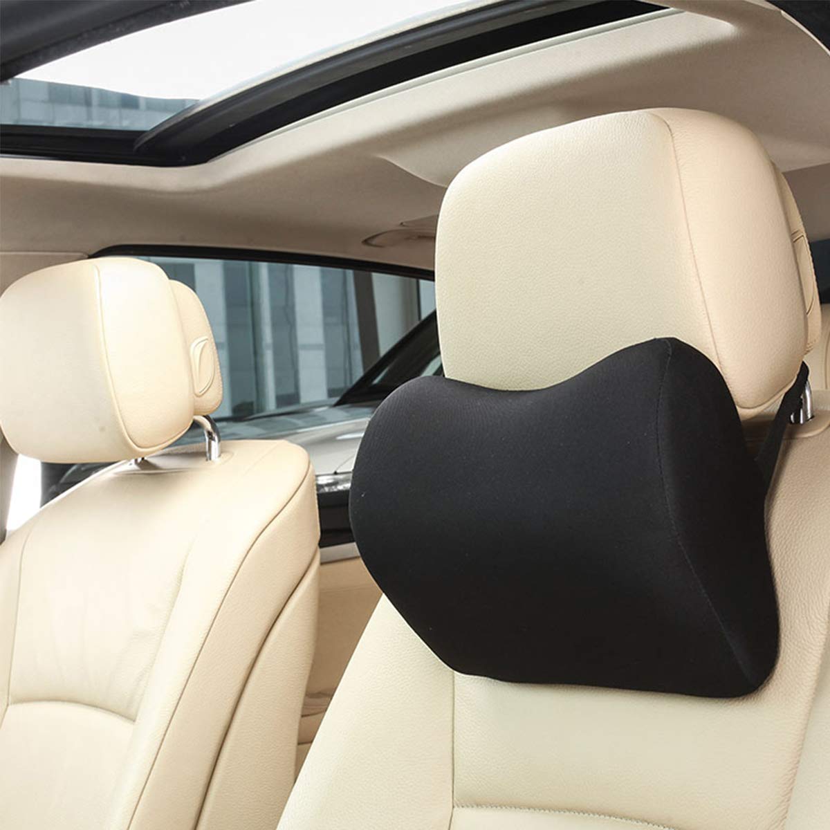 Appuie-tête et oreiller de cou de voiture en mousse à mémoire