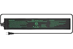 Seedling Heating Pad for Seed Germination, 3" x 20.75" Waterproof Heating Pad...