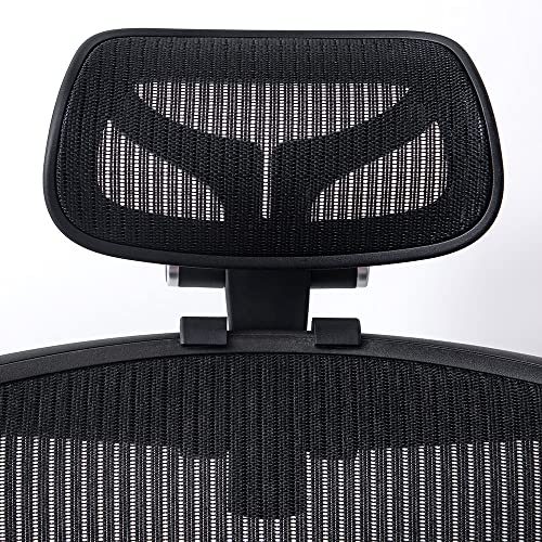 MingYi.office New Headrest for Herman Miller Classic and Remastered Aeron Office Chair Black/Graphite Headrest Only - Chair Not Included (for Classic Aeron)