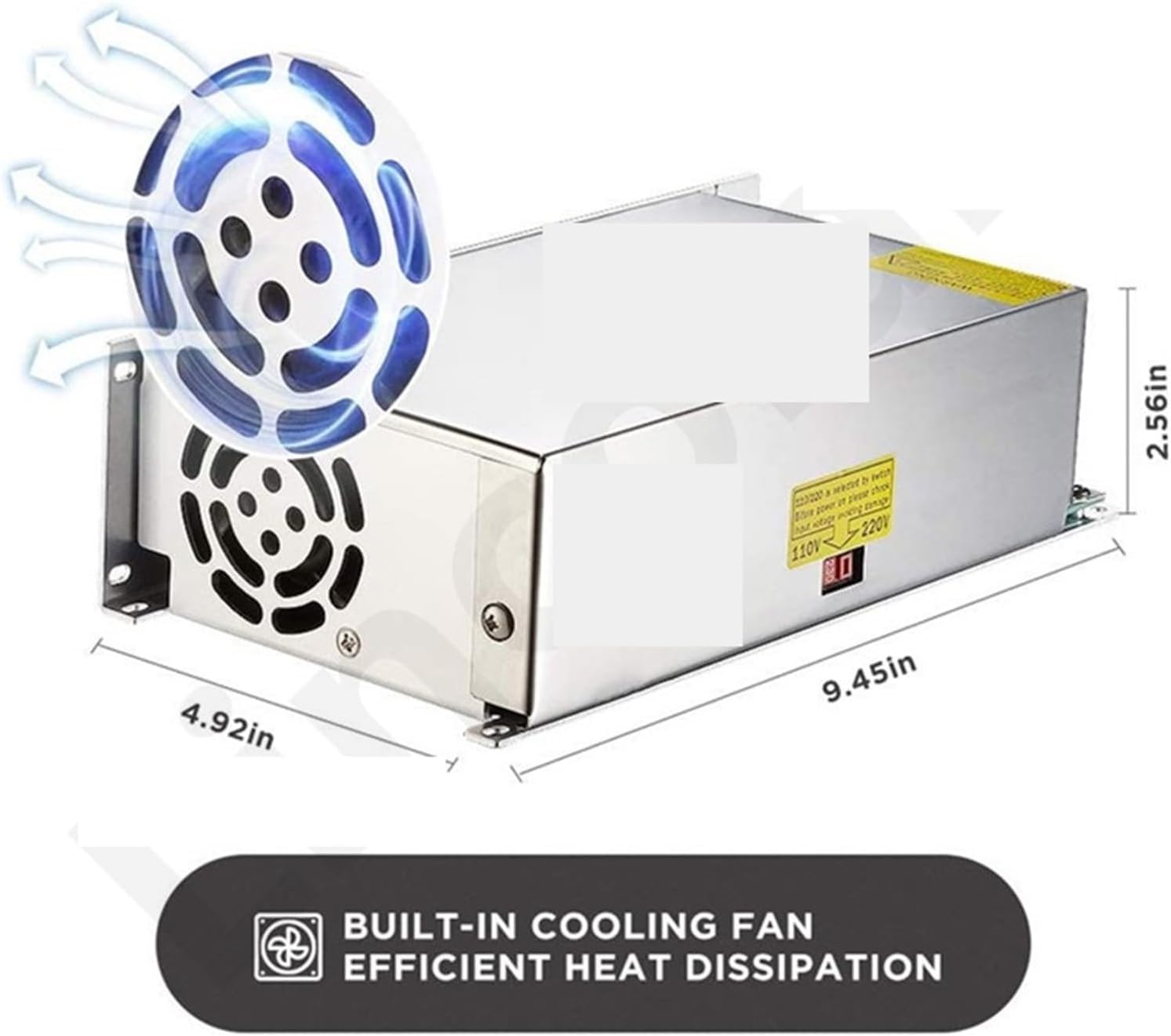 110V/220V Input Voltage Perjungti