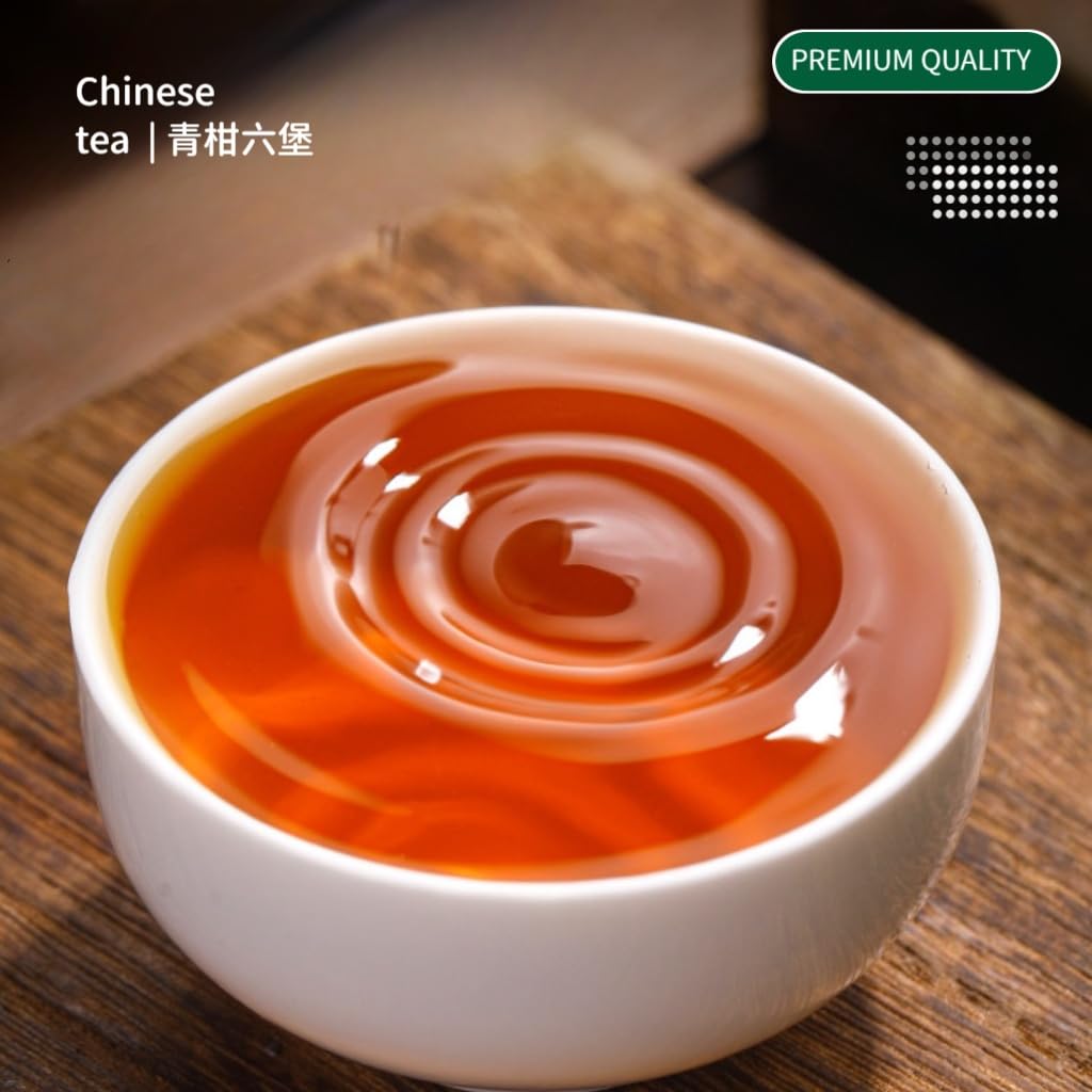 Liupao-Té Mandarín Premium | Té Oscuro De Guangxi, China | Sin Aditivo | Perfecto para Regalar 250g / 8,82oz
