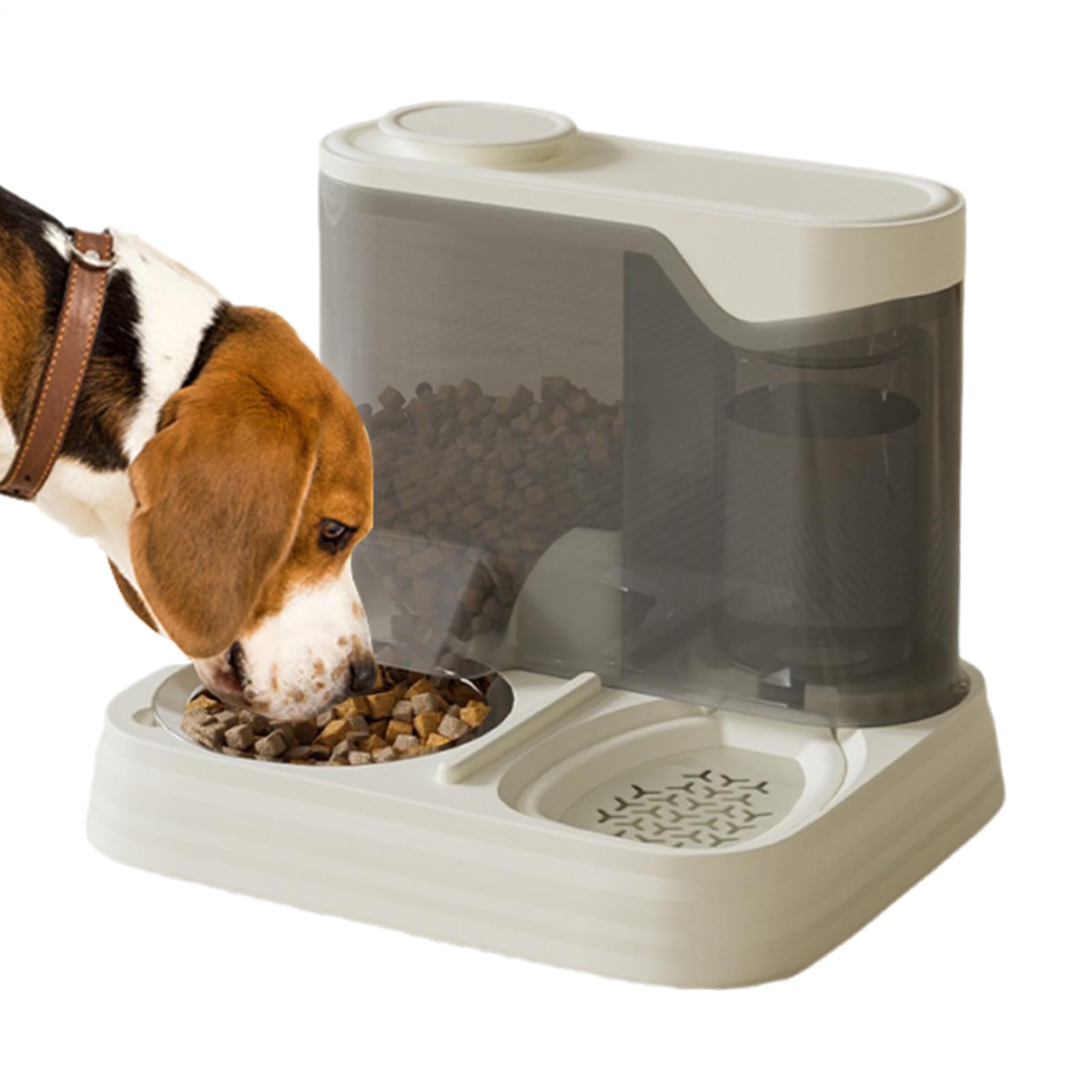 Distributeur automatique pour chats et gamelle animaux domestiques 2 en 1