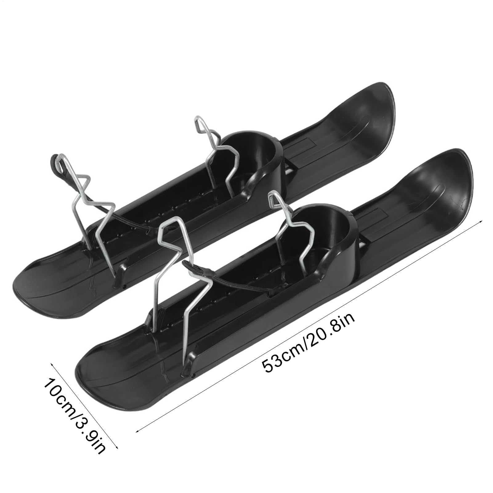 Kit Sci Da Neve Per Bici Con Equilibrio Accessorio Di Equilibrio Portatile | Kit Ciclismo Snowboard Sci Per Campi Innevati, Resort E Parchi, Sport Invernali, Bici E Slittino