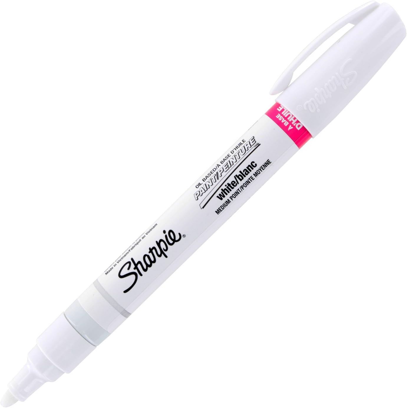 Sharpie, Medium Point, White Ink, Oilased Paint Marker, Pack of 3
