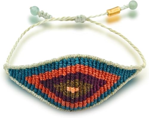 Miniatura 63 de Rumi Sumaq Nautical Rope Bracelet for Men, Women & Kids - Waterproof Hand-Knotted Adjustable Pull Tie - Martha’s Vineyard Island Map, Sailor Rope &