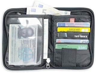 Tatonka RFID B Geldaufbewahrung Travel Zip, 17 x 12 x 3 CM Black black Size:17 x 12 x 3 cm