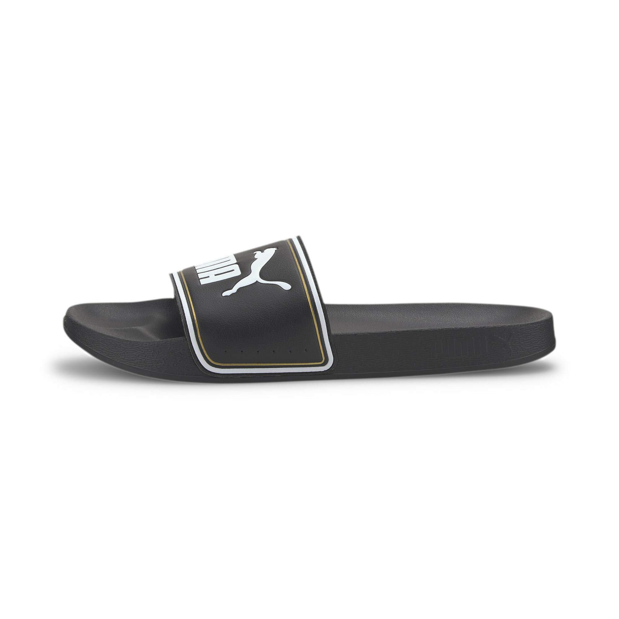 Puma Unisex Adult Leadcat FTR Black Team Gold White Slides-3 Kids UK (37227601) (B07S6NRWN5) Amazon Price History, Amazon Price Tracker