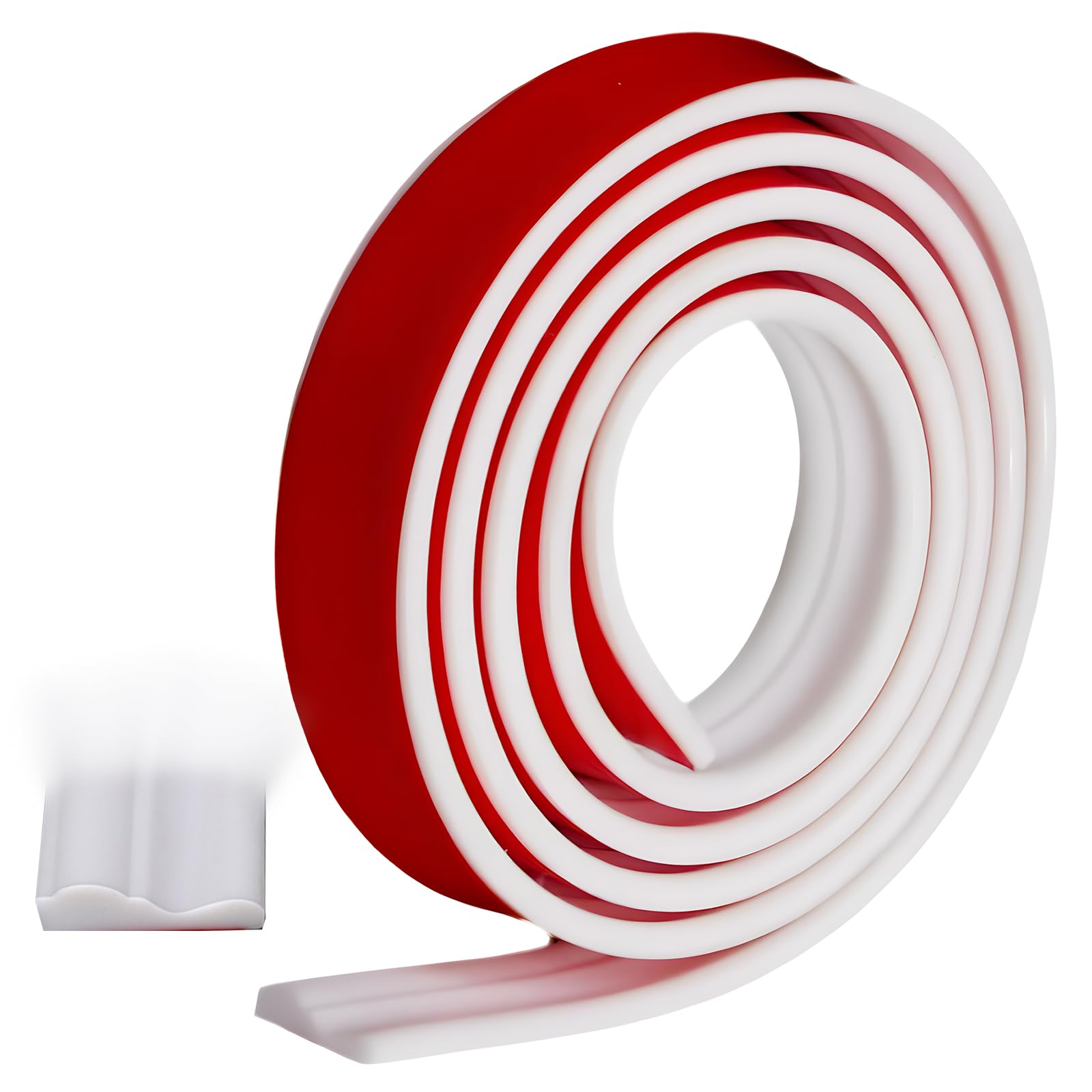 Wall Molding Trim Flexible Wall Panelling Kit, Self Adhesive Beading Kit, Easy to Cut and Install Peel and Stick Wall Moulding Panels for Wall Protection, DIY Home Decoration, Panel (5mx 40mm)