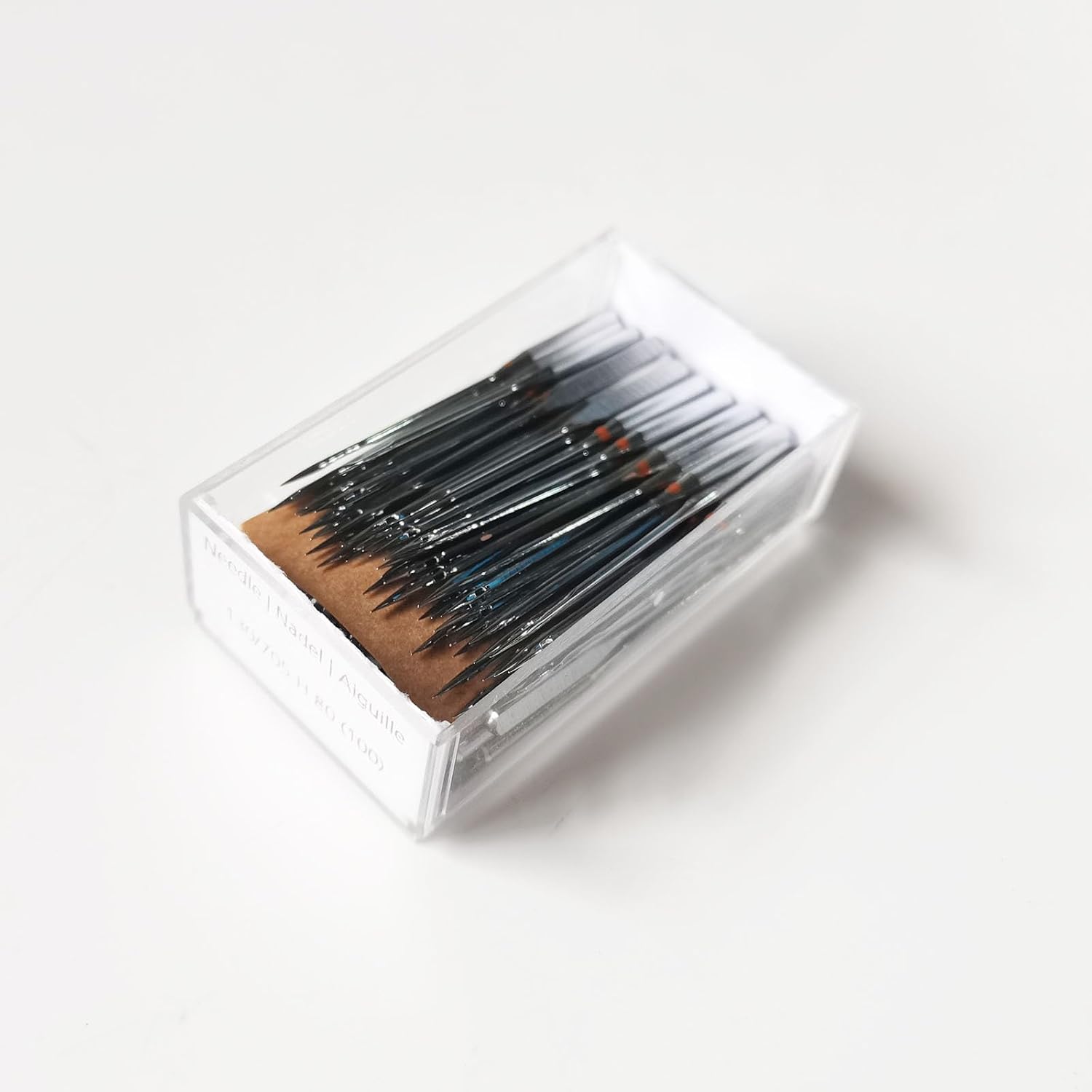 YICBOR 100PCS/BOX Universal Needles 130/705 H 80 for Bernina Sewing Machines
