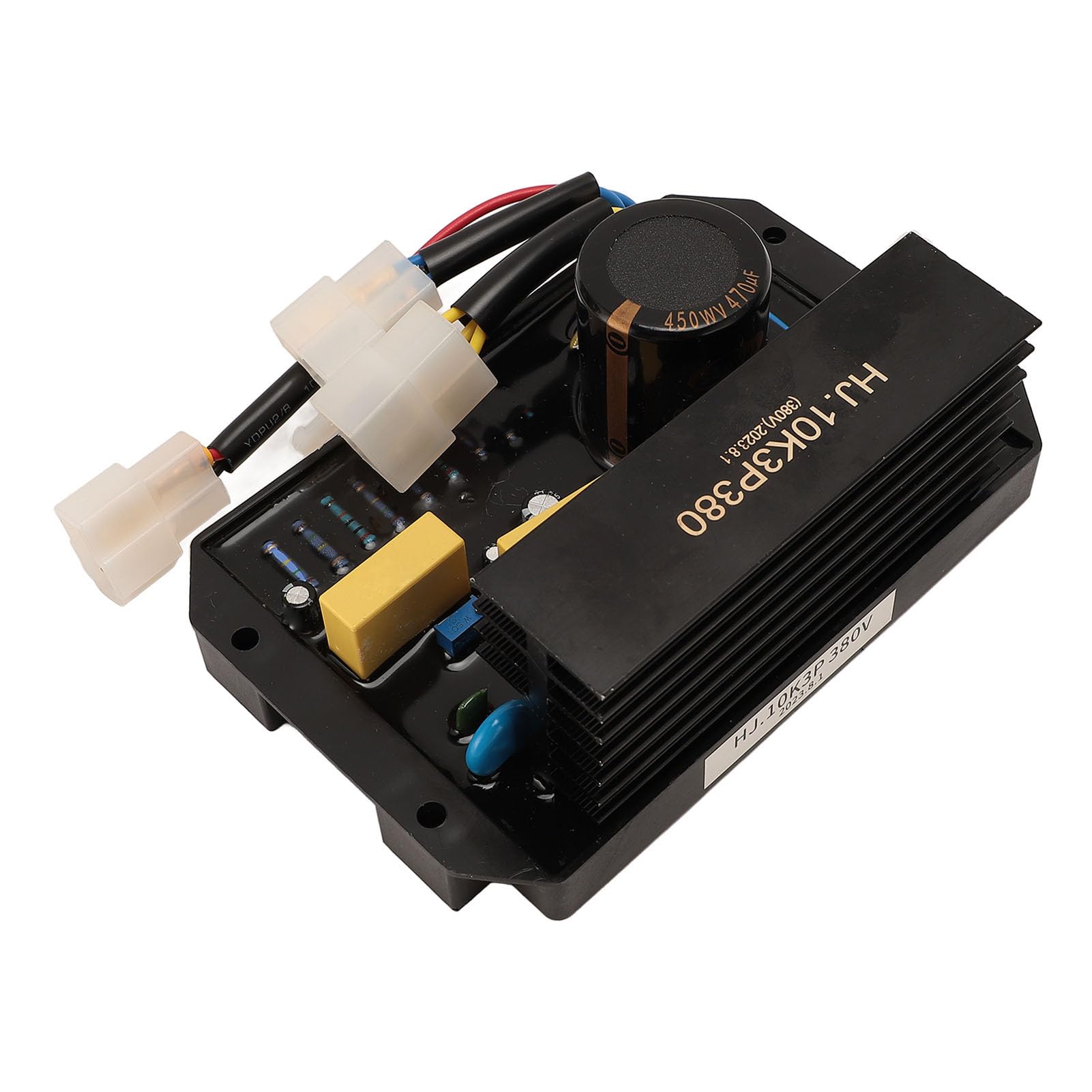 Generic HJ.10K3P.380V Generator Benzynowy AVR Automatyczny Stabilizator Regulatora Napięcia Zapewniający Niezawodne Zasilanie o Kompaktowej Konstrukcji 1 Jednostka