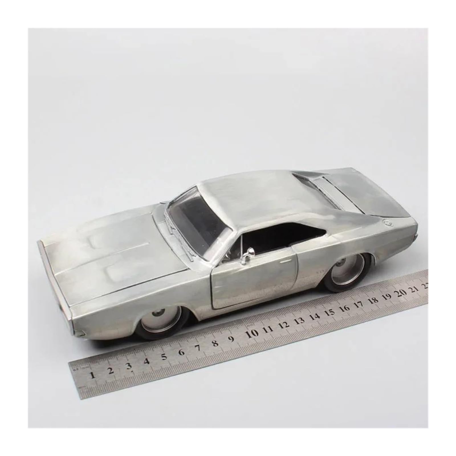 Metallo Scala Replica 1 24 1968 Dodge Charger modello auto sportiva lega pressofusa collezione decorazioni per la casa Hobby Veicoli Giochi Set