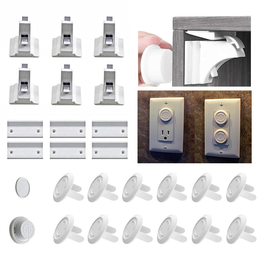 Baby Proofing Locks Child Safety Set 6