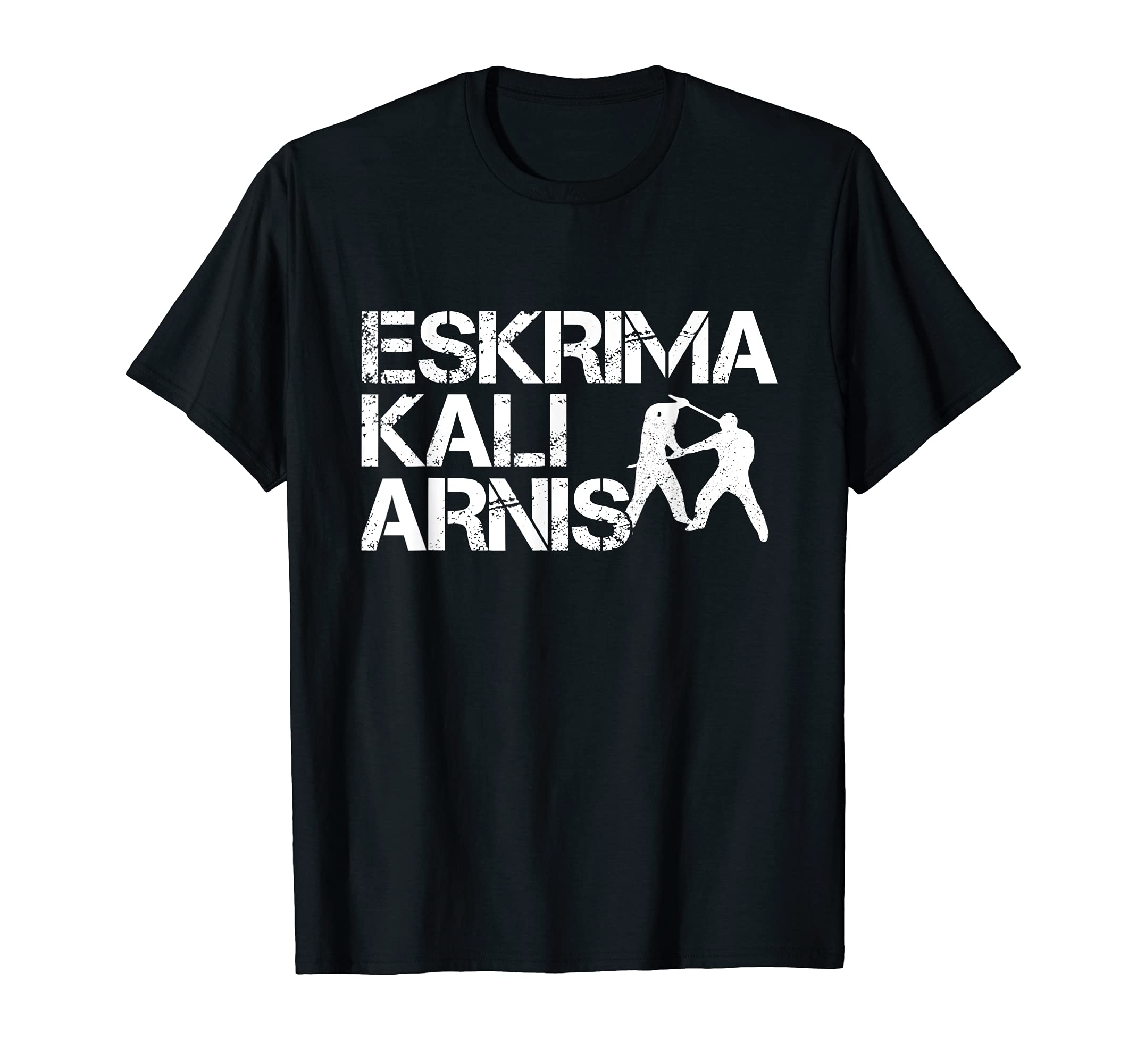 Eskrima Martial Arts Kali Arnis DesignsFilipino Martial Arts MMA Fighter Kali Arnis Eskrima T-Shirt