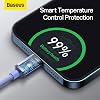 Baseus Crystal Shine 20W Type-C to Lightning Cable 1.2m-Purple