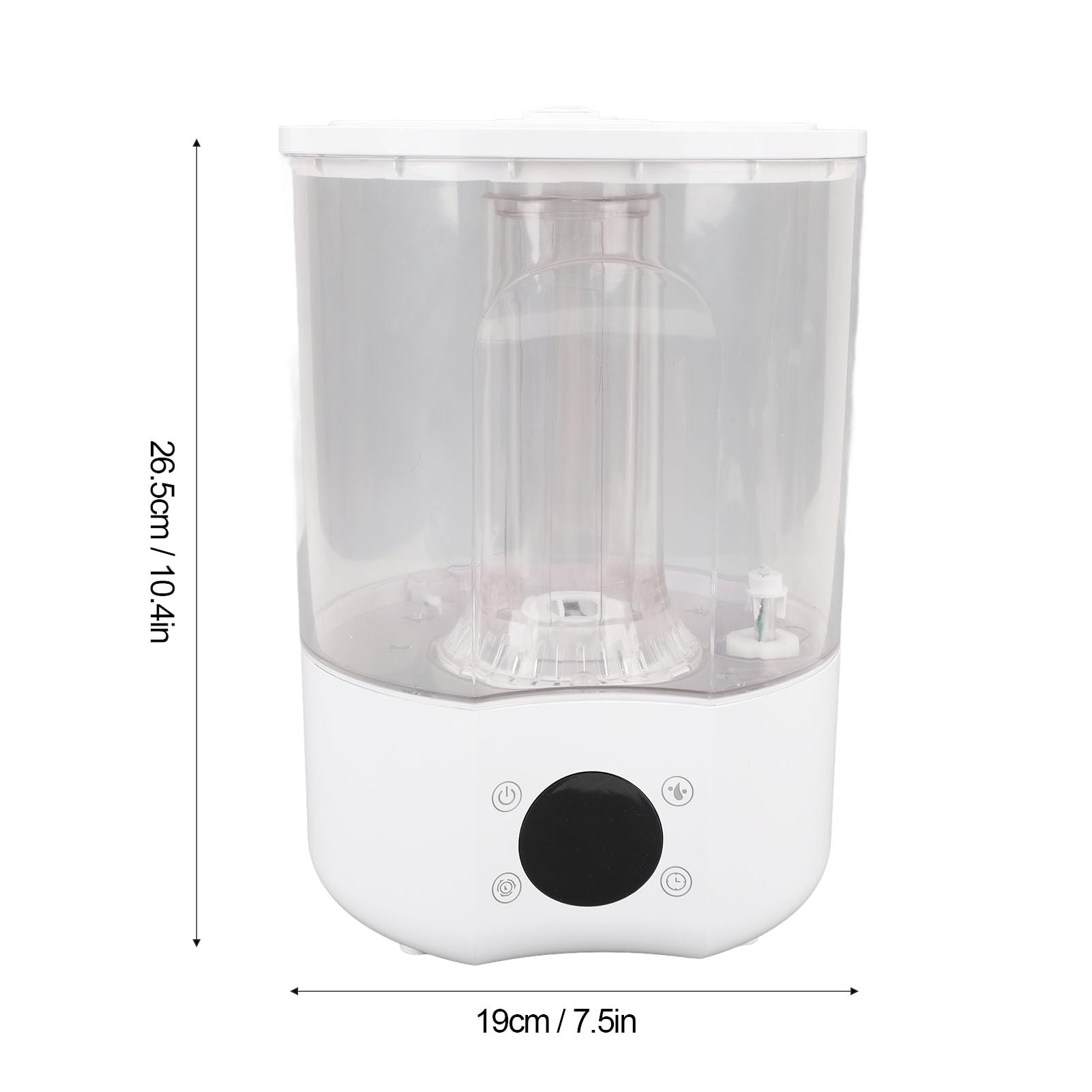 Pyhodi Umidificatore per Terrari, Nebulizzatore per Rettili, Macchina del Fumo da 4 Litri, con Timer e Telecomando, Nebulizzatore Automatico per Tartarughe, Camaleonti, Pipistrelli,