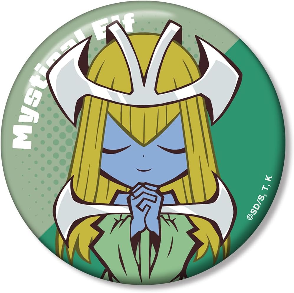 Yu-Gi-Oh Duel Monsters Holy Elf Toon World Taste Deformed Volume 2 3.9 inches (100 mm) Tin Badge
