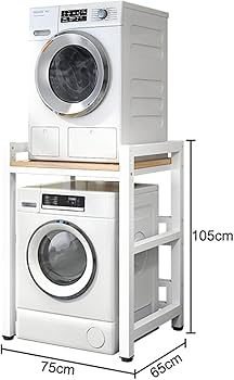 Amazon.co.jp: 高さ調節可能な乾燥機スタンド、多機能洗濯機スタンド