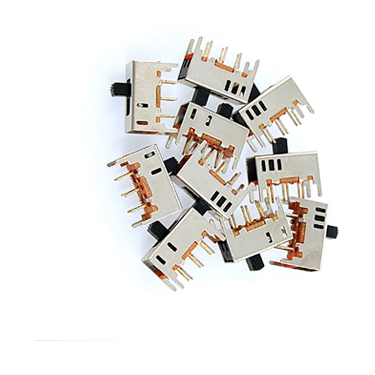Amazon.com: Aexit 10 Pcs DIP Switches x DC 50V 0.3A On/On 2
