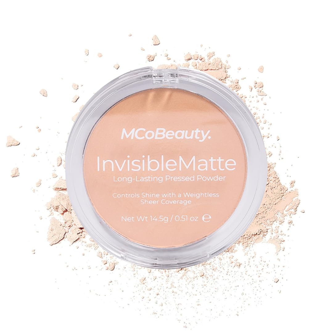 MCoBeauty Invisible Matte Face Powder - Nude Beige