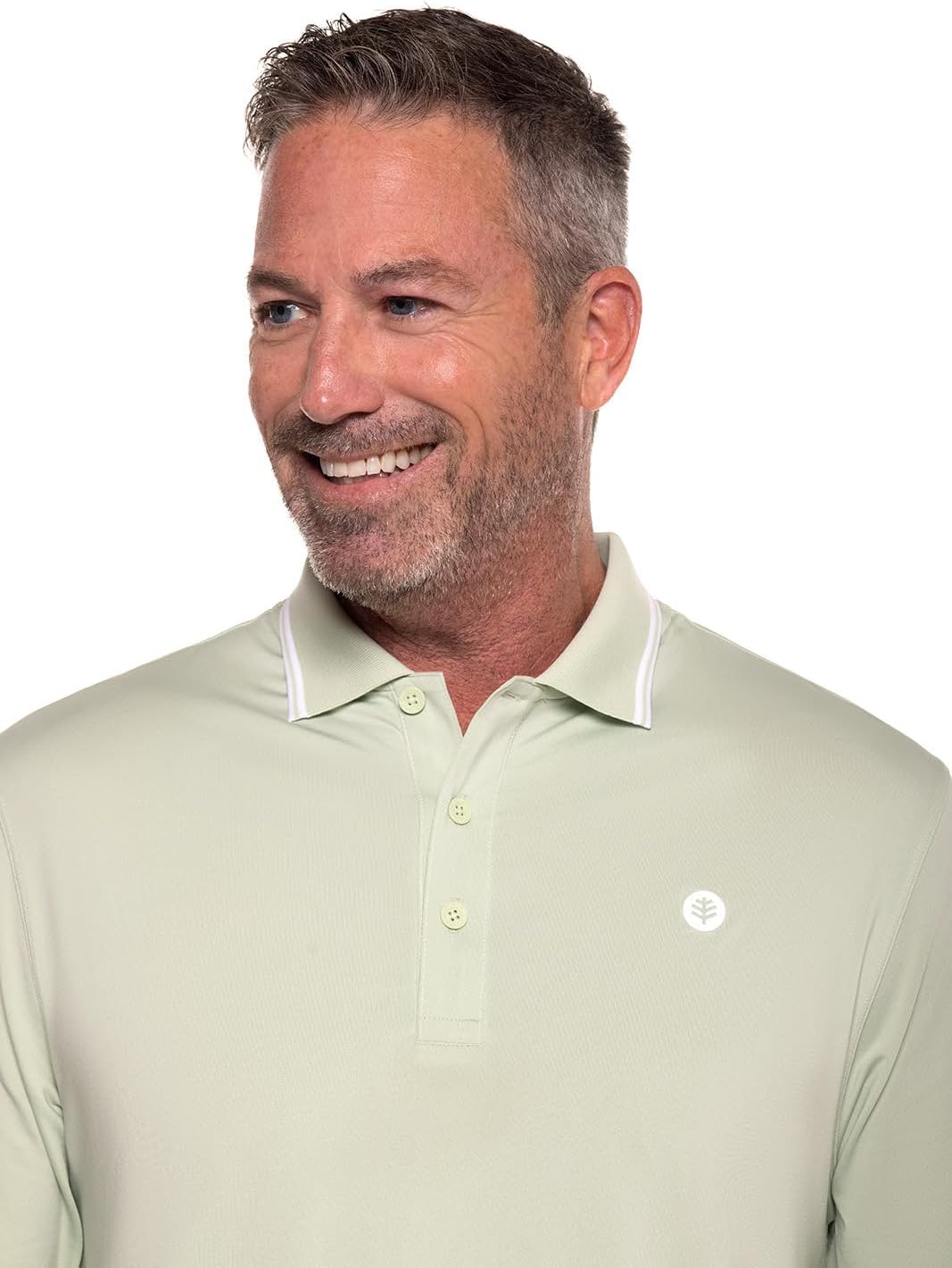 Men's Erodym Long Sleeve Golf Polo UPF 50+