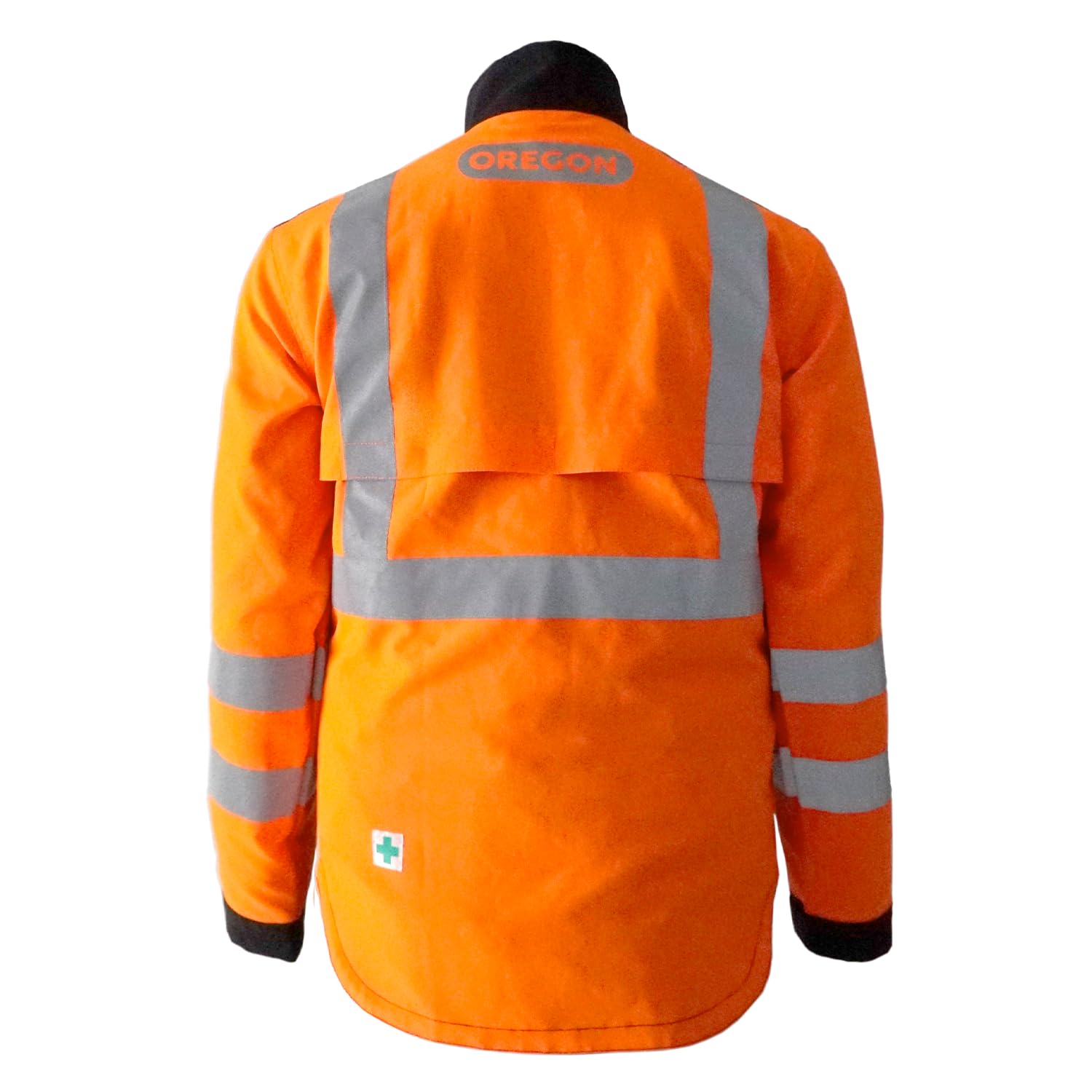Oregon Warnschutzjacke, Professionelle Klasse 3, Orange - Größe L | Arbeitskleidung, Reflektierende Jacke, Leichtes Stretch Material & Belüfteter Outdoor Mantel mit hoher Sichtbarkeit