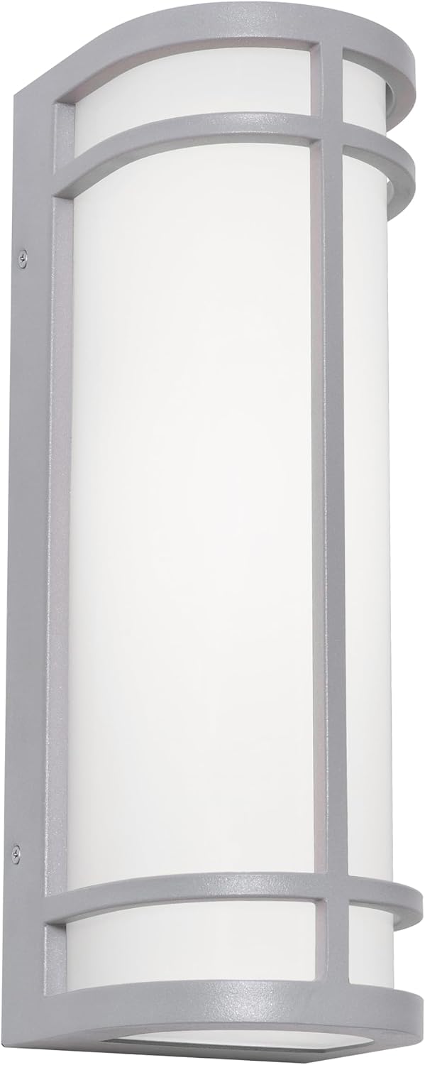 AFX Crain 16'' LED Outdoor Sconce - Textured Grey