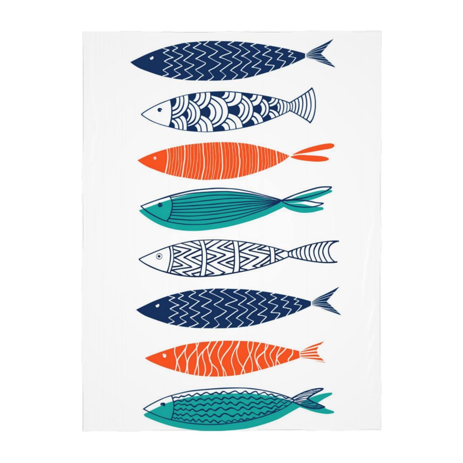 皆川月華テーブルクロスとびうお 皆川月華テーブルクロスとびうお