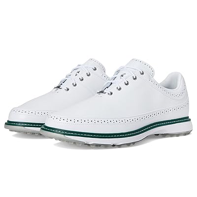 adidas Golf MC80 Spikeless Golf Shoes Shoes Footwear White/Silvermet/Collgreen