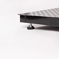 Vista 3 de Báscula de piso industrial resistente de almacén con indicador de pantalla digital (36x36)